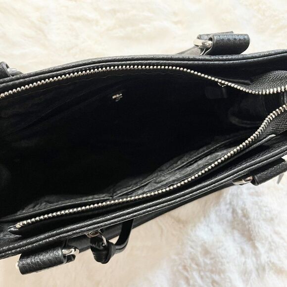 Charming Charlie Black Satchel Bag - Picture 9 of 13